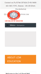 Mobile Screenshot of lcmceducation.com